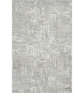 Eliana Home Baskılı, Yıkanabilir Kaymaz Taban Salon Halısı LNA0602 100x150 cm (Gri)