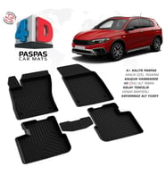 Fiat Egea Cross 4D Araca Özel Havuzlu Kauçuk Paspas 2020 Üzeri