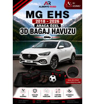 MG Ehs 2018 - 2026 Araca Özel 3D Bagaj Havuzu