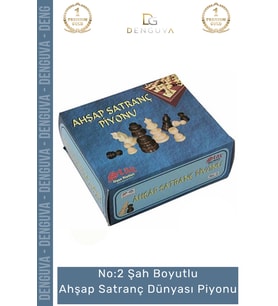 #SatrançPiyonu Dayanıklı Eksik Takımı Tamamlama Şah Boyu Estetik Şık No 2 Ahşap Satranç Dünyası Piyo