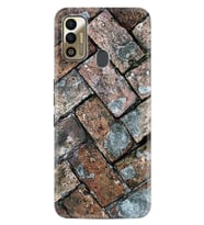 Tecno Sparrk 7T Kılıf Resimli Silikon Kılıf Retro Stone 1324