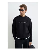 Lufian Rowan Siyah Erkek Sweatshirt 112030195
