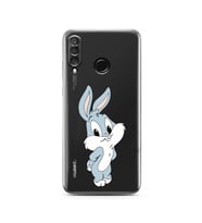 Huawei P30 Lite Uyumlu Baskılı Yumuşak Silikon Şeffaf Telefon Kılıfı