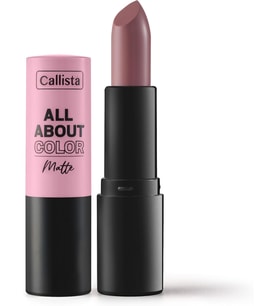 All About Color Matte Lipstick Mat Görünümlü Ruj 503 Table For Two, Pembe