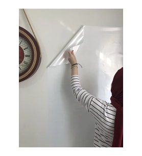 2 Tane Beyaz Akıllı Kağıt Tahta Yazı Tahtası 100x150 Cm Kalem Hediyeli