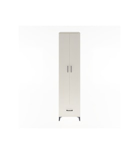 Hyperion Dolap 6 Raflı Tek Çekmeceli 2 Kapaklı 60x44x243 Aytaşı-Aytaşı