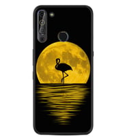 Casper Via X20 Kılıf Silikon Desen Ay ve Flamingo 1775