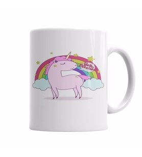 Hello Bitches Bebek Unicorn Kupa Bardak Porselen