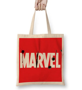 Marvel 03 Bez Çanta Uzun Saplı