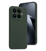 Mey İthalat® Mi 17T Pro Nano içi Kadife Silikon - Koyu Yeşil