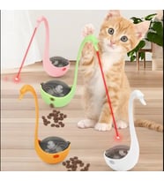 Kuğu Şeklinde Lazerli Kedi Oyuncağı
