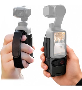 DJI Osmo Pocket 3/4 ile Uyumlu El Kayışlı Cold Shoe Aparatı PTK43