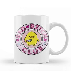 Printhome Bad Bitch Club 01 Kupa Bardak Porselen