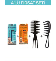 Fontenay Saç Şekillendirici Pudra Toz Wax Mat Effect Ve Ultra Strong + Şekil Tarak'ı X2 4'Lü Set