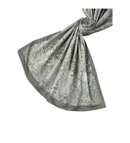 Emproyal Soft Pamuk Etnik Desen Şal (Vizon)