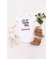 Unisex Bebek Iyi Ki Varım Dimi Anneanne Baskılı Body Zıbın