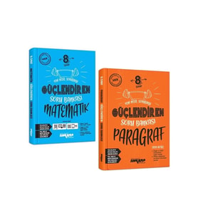 Ankara Yayıncılık Ankara 2025 8. Sınıf Matematik Paragraf Güçlendiren Soru Seti 2 Kitap (Çok Renkli)
