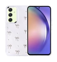 Coverzone Samsung Galaxy A54 ile uyumlu K?l?f Airbag K�?eli 2mm Kamera �?k?nt? Korumal? Simli ?effaf Bask?l? Z-Kutup Kapak Fiyonk