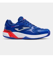 Joma PSWIS2604 Swing 26 Toprak Kort Unisex Tenis ve Pickleball Ayakkabısı Mavi/Beyaz