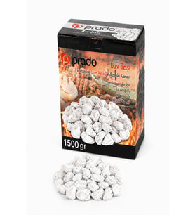 Tüplü Mangal Taşı (1500gr.) Beyaz