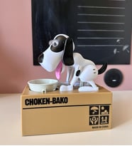 BEYAZ DALMAÇYALI - Para Yiyen Köpek Kumbara Choken Bako Hırsız Kumbara