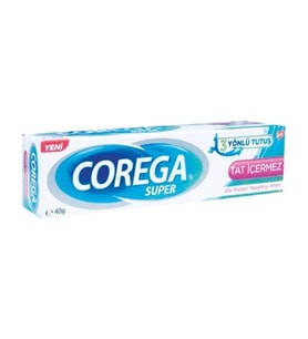 Corega Super Protez Yapıştırıcı 40 gr Krem Tatsız 