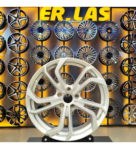 4 Adet WRS-5426 7,5*18 5*112 ET42 57,1 SILVER JANT (Takım)