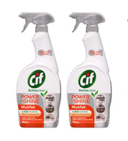 Cif Power Shine Mutfak Kirec Temizleyici 750 ml x 2 Adet