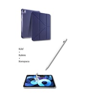 iPad Air 13" M2 M3 A3270 A3271 A2899 A2903 Çip Uyumlu Tablet Kılıfı Tablet Kalemi ve Ekran Koruyucu