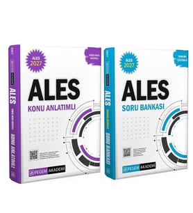 Pegem Yayınları 2027 ALES Konu ve Soru Seti 2 Kitap
