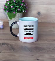 Erkek Öğretmene Hediye Kupa Bardak Sihirli Öğretmenler Günü Hediyesi