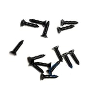 Klips, Menteşe, Ayak, Ağaç, Sunta Vidası 2,2x6,5mm - Siyah 100 Adet