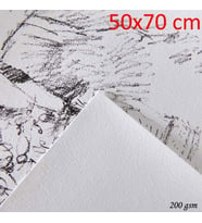 Canson 1557 Dessin JA Beyaz Resim/Çizim Kağıdı 200 gr. 50x70 cm. 10 Adet 