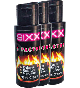 Sıxx 3in1 3 Adet Erkeğe Özeı 3 Ettki Birden 60 ml