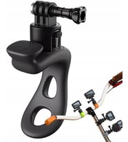 Hızlı Çıkarma Esnek Montaj Sarma Bandı, Bisiklet Gidon Rulo Çubuk Tüp Çubuk Çubuk Montaj Aksesuarı Aksiyon Kameraları için (GoPro, Insta360, DJI) (Siyah, Hızlı Çıkarma)
