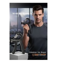 Progrip Ayarlanabilir Profesyonel El Yayı 10-60 Kg Paslanmaz Çelik Bilek