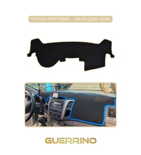 TOYOTA FORTUNER  - HILUX 2005-2014TORPİDO KORUMA HALISI BEJ KENAR