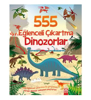 555 Eğlenceli Çıkartma: Dinazorlar / Kolektif