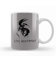 Levi Ackerman Attack On Titan 03 Kupa Bardak Porselen
