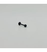 Cerrahi Çelik Siyah Top Tragus Helix Kıkırdak Piercing