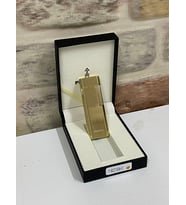 Promise Marka Sarı Gold Renk Gazlı İnce Kişiye Özel Çakmak