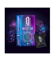 Q Reflective 6'lı Geciktiricili ve Tırtıklı Prezervatif