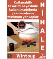 #Nihale Isıya Dayanıklı Mutfak Tezgâh Masa Koruyucu Modern Pratik Yer Tasarruflu Katlanabilir Nihale