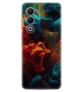 Oppo A5 Kılıf Boutique Baskılı Resimli Renk Cümbüşü Pcode -070