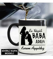 En Yakışıklı Baba Adayı Sihirli Kupa Bardak (STD)