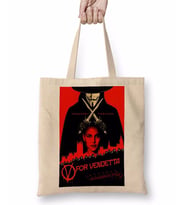 V For Vendetta Freedom Bez Çanta Uzun Saplı