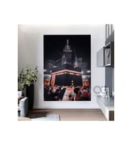 KAABE TABLO KANVAS CANVAS HEDİYELİK DUVAR DEKARASYON SÜSÜ HEDİYELİK ÖLÇÜ SEÇMEYİ UNUTMAYINIZ :) (Siyah)