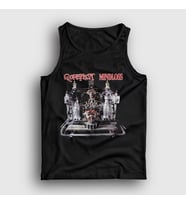 Presmono Unisex Siyah Mindloss Metal Gorefest Atlet 512111tt