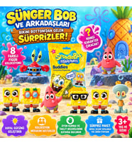 SpongeBob SquarePants Buddies 3D Sürpriz Figür Paketi