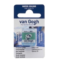 VAN GOGH 20866611 TABLET SULU BOYA YEDEĞİ -  TURQUOISE GREEN 661
